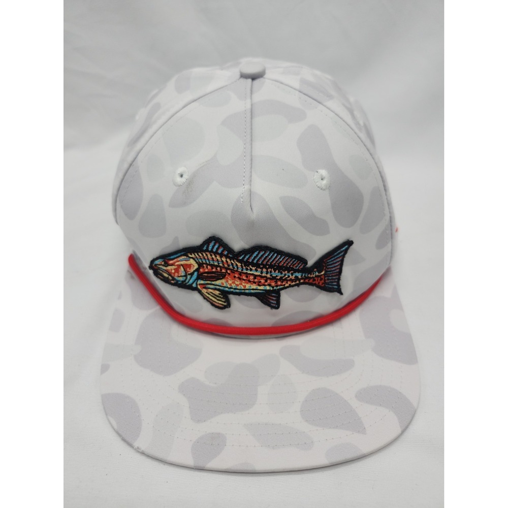 Southern String Hat Co. White Bass Rope SnapBack 2024 Rare Release Camo OSFM